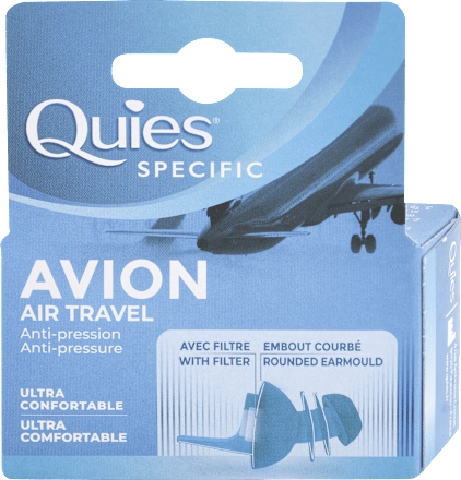 Štuple do uší do lietadla Avion Air Travel Anti-Pressure Quies