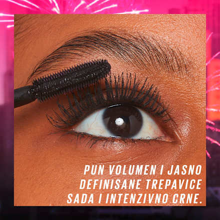 LASH SENSATIONAL FIREWORK ELECTROBLACK maskara MAYBELLINE NEW YORK