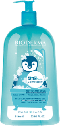 ABCDerm gel za čišćenje za novorođenčad Moussant BIODERMA