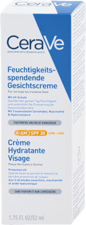 Hydratačný pleťový krém s OF 30 CeraVe