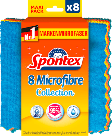 Allzwecktücher Mikrofaser Collection Spontex