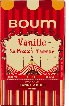 Eau de Parfum Boum Vanille e Sa Pomme d'Amour Donna Jeanne Arthes