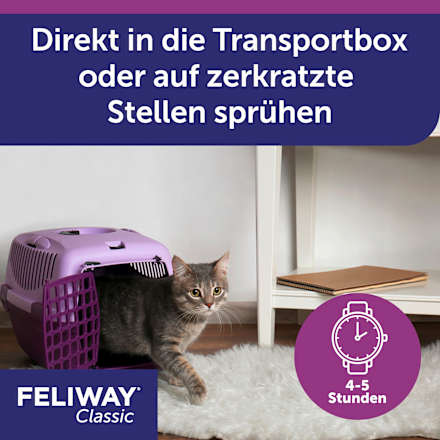 Entspannungsspray "Classic", Transportspray für Katzen Feliway
