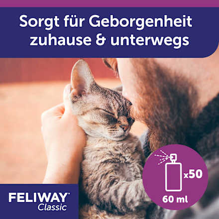 Entspannungsspray "Classic", Transportspray für Katzen Feliway