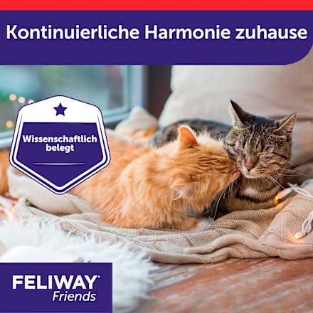 Pheromonverdampfer "Friends" Starterset für Katzen Feliway