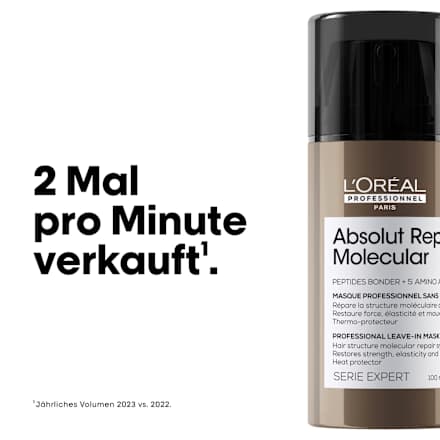 Haarkur Absolut Repair Molecular Leave-In L´Oréal Professionnel