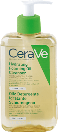 Hydratačný čistiaci penivý olej CeraVe