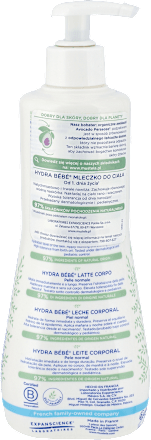 Mleczko do ciała HYDRA BÉBÉ  Mustela