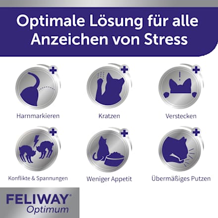 Pheromonverdampfer "Optimum" +Starterset für Katzen Feliway