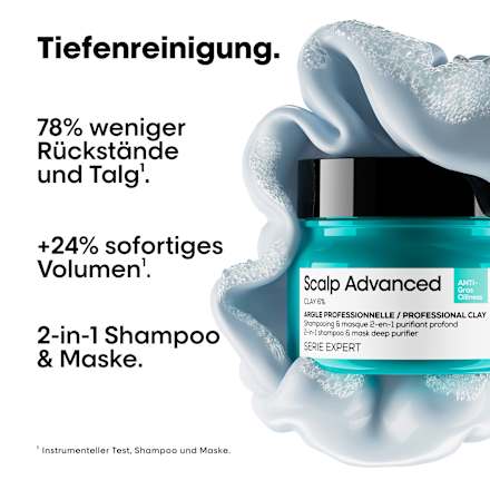 Haarmaske Scalp Advanced Anti-Oil 2in1 L´Oréal Professionnel