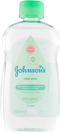 Baby olio con aloe vera Johnson's baby