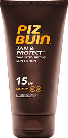 Слънцезащитен лосион Tan & Protect SPF 15 PIZ BUIN