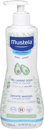 Nežni dermatološki gel za umivanje Mustela