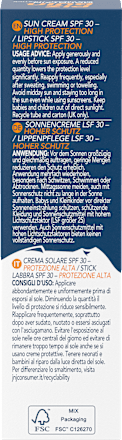 Kombi-Sonnenschutz Creme+Stift Mountain LSF 30  PIZ BUIN