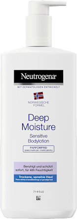 Bodylotion Deep Moisture Sensitive parfümfrei Neutrogena