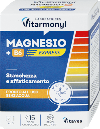 Magnesio + vitamina B6 Express Vitarmonyl