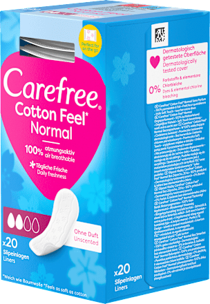 Slipeinlagen Cotton Feel Normal Carefree