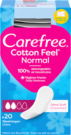 Slipeinlagen Cotton Feel Normal Carefree