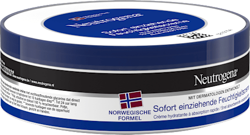 Sofort einziehende Feuchtigkeitscreme Neutrogena