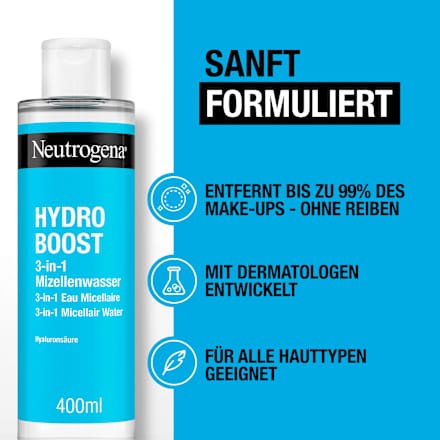 Mizellenwasser Hydro Boost 3in1 Neutrogena