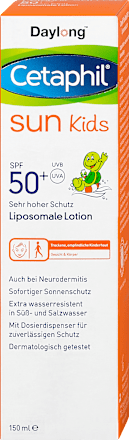 Sonnenmilch Lotion Kids Liposomale LSF 50+ Cetaphil Daylong