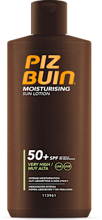 Слънцезащитен лосион Moisturising SPF 50+ PIZ BUIN