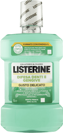 Collutorio denti e gengive gusto delicato LISTERINE