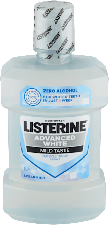 ústní voda Advanced White Mild Taste Listerine