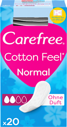Slipeinlagen Cotton Feel Normal Carefree