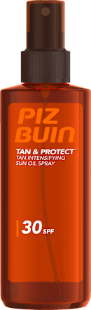 Слънцезащитно спрей-олио Tan & Protect SPF 30 PIZ BUIN