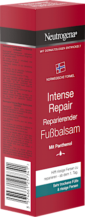Fußcreme intense repair mit Panthenol Neutrogena
