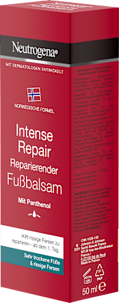 Fußcreme intense repair mit Panthenol Neutrogena