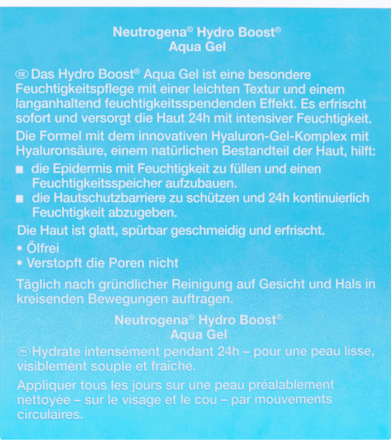 Tagescreme Hydro Boost Aqua Gel Neutrogena