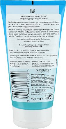 Hydro Boost Wygładzający peeling do twarzy  Neutrogena
