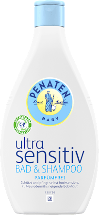Ultra Sensitiv dječiji gel i šampon za tuširanje Penaten