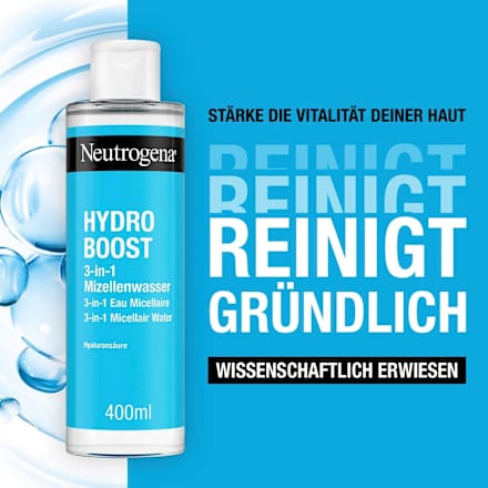 Mizellenwasser Hydro Boost 3in1  Neutrogena