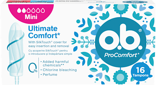 ProComfort mini tamponi o.b.