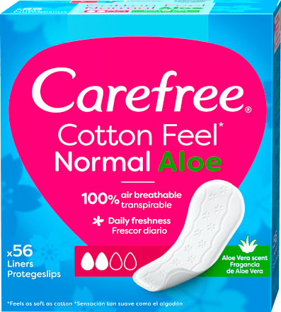 Ежедневни дамски превръзки Aloe Vera Carefree