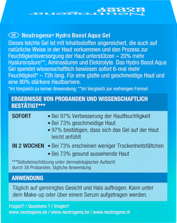 Gesichtsgel Hydro Boost Aqua Neutrogena