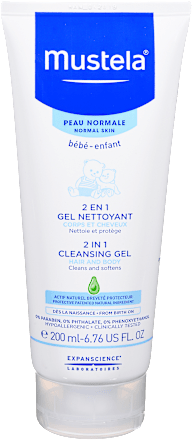 2v1 gel za umivanje las in telesa Mustela
