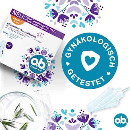 Tampons Extra Protect Tag+Nacht Super o.b.