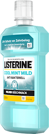 Mundspülung Cool Mint milder Geschmack Listerine