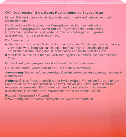 Glow Boost Revitalisierende Tagespflege Neutrogena