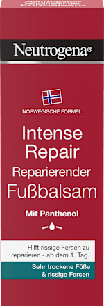 Fußcreme intense repair mit Panthenol Neutrogena