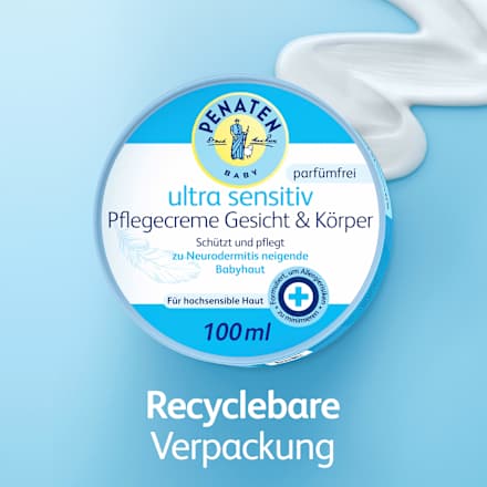 Baby Pflegecreme Gesicht & Körper ultra sensitiv Penaten