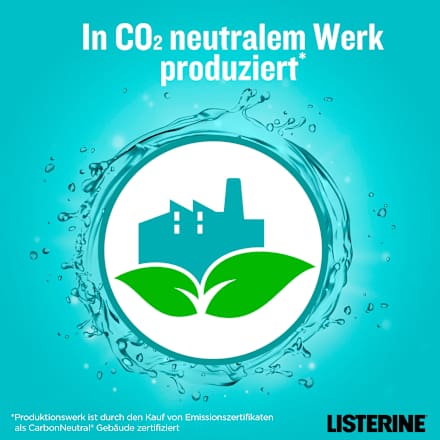 Mundspülung Cool Mint milder Geschmack Listerine