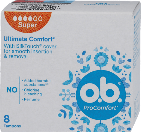 Tampony ProComfort Super o.b.