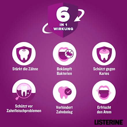 Mundspülung Total Care Zahnschutz Listerine