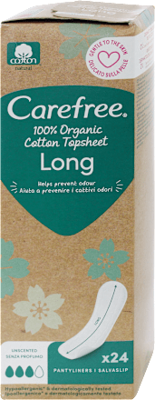 Salvaslip Organic Cotton Long distesi Carefree