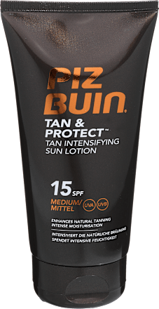 Loțiune pentru bronzare accelerată SPF 15 PIZ BUIN